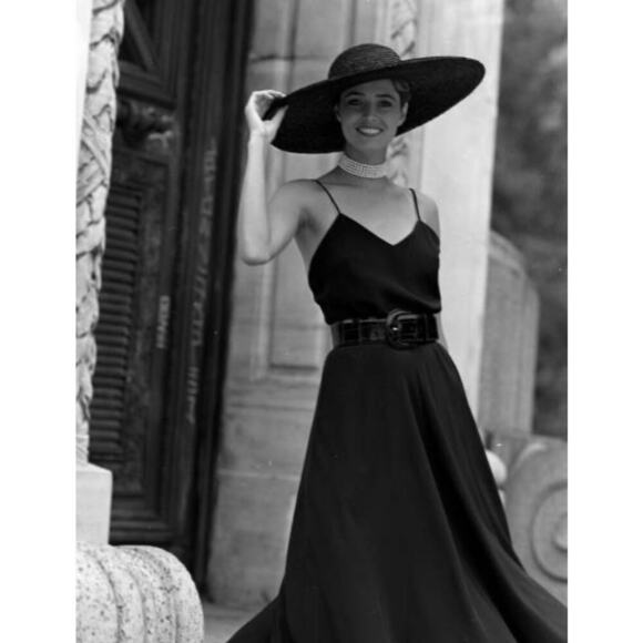 Vintage Ralph Lauren Collection Silk Slip Dress Midi Maxi Sleeveless 80s Runway - Picture 5 of 12